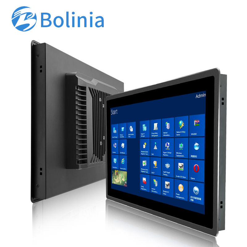 New 18.5 Inch TFT-LCD Capacitive Touch Screen Industrial Tablet PC with VGA/USB/LAN/HD-MI Interfaces J1900 X86 All-in-One