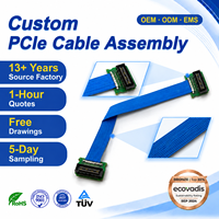 PCIe-Riser-Kabel 26-Pin Hochgeschwindigkeits-Stromanschlusskabel für KI-GPU-Server-Grafikkarten, Maßgeschneiderte OEM-Erweiterungslösung