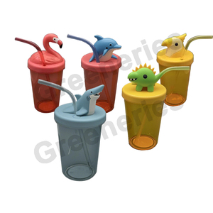 Barconic fiesta mancuerna novedad unicornio hielo Slushy Yard tazas - Product Image 2