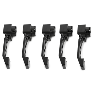 Pour <span class=keywords><strong>Jeep</strong></span> <span class=keywords><strong>Wrangler</strong></span> JK/JKU 2007-2018, kit de poignées de porte extérieures noires en aluminium - Product Image 4