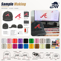 Casquette de baseball OEM personnalisée avec logo, style délavé, 6 panneaux, casquette de sport délavée, style européen et américain, respirante, taille unique