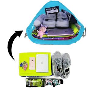 BSCI personnalisé écologique grande taille Nylon cordon sport sac à dos étanche voyage Polyester doublure élégant à la mode - Product Image 4