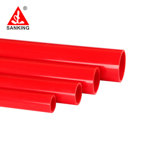 Flowcolour UPVC rosso tubo 63mm acquario <span class=keywords><strong>PVC</strong></span> tubo di alimentazione <span class=keywords><strong>acqua</strong></span> raccordi connettore tubo - Product Image 6