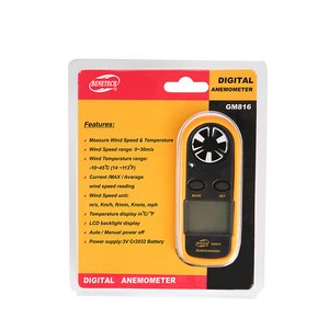 Gm816 kỹ thuật số máy đo gió không khí cảm biến vận tốc thời gian thực đo lường chuyên nghiệp - Product Image 5