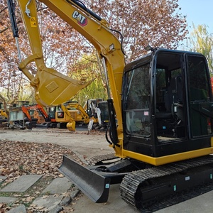 รถขุดขนาดเล็กมือสองรุ่น Cat 305.5E2 ขายดี รถขุดตีนตะขาบสำหรับงานวิศวกรรม - Product Image 1