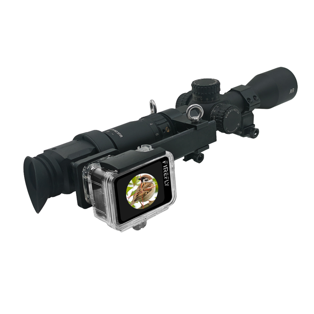 Starpheye S2 Aluminum Alloy Side-mounted Camera Stand Is Compatible with FIREFLY/Go Pro Cameras with 25.4 30 35mm Telescope