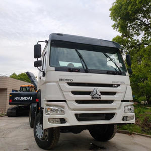 Cabeza de camión Howo 6x4 usada LHD RHD Sinotruk camiones caballo Tractor de larga distancia camión 371 375 HP Prime Mover Sinotruck remolque de remolque - Product Image 2