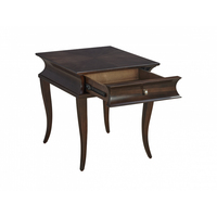 Table d'appoint carrée en bois massif de style néo-classique français moderne, décoration de luxe pour salon, console, table d'appoint de canapé