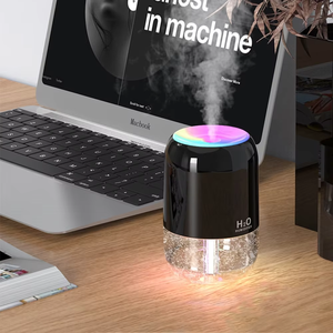 Hot Seller 200ml Mini Ultrasonic Air Humidifier Aromatherapy Plastic Humidifiers for Home Use - Product Image 2