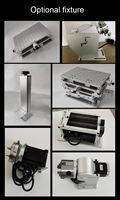 Nouvelle machine de gravure laser à fibre portable de type split - Marquage de plaques signalétiques et de codes de date sur métal, plastique et acier inoxydable