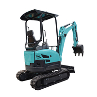 Excavatrice de forage de roche maison mini pelle 2.5t mini excavation