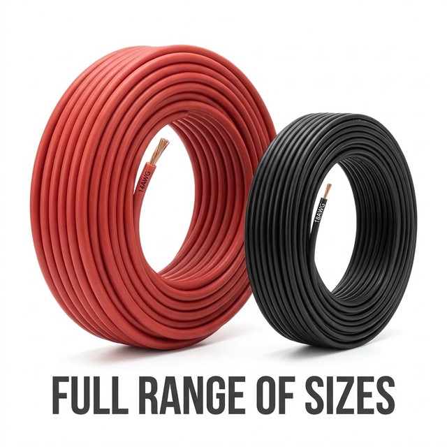 Premium Tinned Copper Silicone Wire Ultra Flexible 200℃ High Temp Electrical Wire