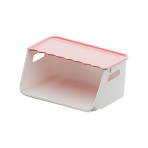 Organizador de oficina, caja de almacenamiento de escritorio multicapa para artículos de papelería y cosméticos, plegable, móvil, tipo rectangular - Product Image 5