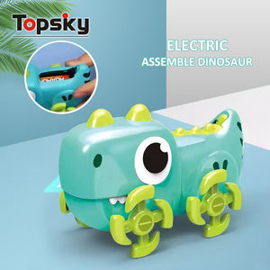 Creative DIY Electric Montessori Building Blocks Educational Science Engineering Take-Apart <strong>Toys</strong> Assorted Dinosaur Kids <strong>Box</strong> - Product Image 4