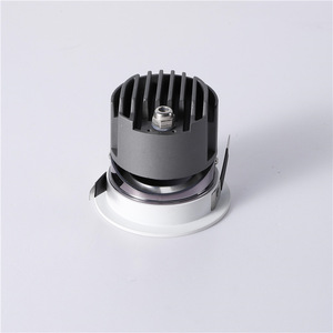 Kit de Focos LED Empotrados, Tubo de Techo COB Antideslumbrante, Alta Reproducción Cromática, Decoración del Hogar, Luz de Pared Tipo Ojo de Buey - Product Image 5