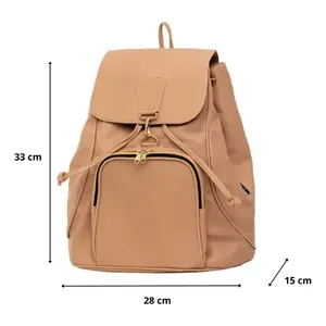 Sac à dos de maquillage pour femme Jezebel, 15 L, léger, de forme carrée, avec poche intérieure à fermeture éclair, pour adultes, toutes saisons - Product Image 4