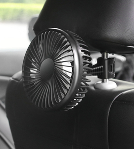 Ventilateur de <span class=keywords><strong>voiture</strong></span> sur tableau de bord, accessoires intérieurs de <span class=keywords><strong>voiture</strong></span> frais, maintien sur la fenêtre, tête rotative, ventilateur électrique avec USB - Product Image 6