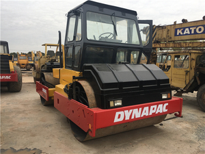 รถบดอัดแอสฟัลต์แบบสั่นสะเทือนสองลูกกลิ้ง Dynapac CC421 รุ่นดั้งเดิมของสวีเดน ใช้สำหรับการบดอัดแอสฟัลต์ การก่อสร้างทางหลวง และการซ่อมแซมถนน - Product Image 1