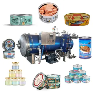 Multi Function Sterilizing Machine For Food Producd Autoclave Sterilization Machine Static Retort