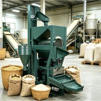 Machine à décortiquer le riz à haute capacité 1000 kg/h, décortiqueuse automatique de paddy, machine à riz à usage commercial pour usine de traitement du riz