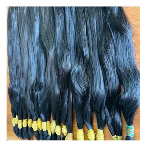 ผมเวียดนามแท้ ไม่ผ่านกระบวนการใดๆ สีธรรมชาติ ผมมนุษย์แท้ แบบเป็นมัด สามารถฟอกสีได้ถึงสีบลอนด์ 613 สำหรับระดับไฮเอนด์ - Product Image 1