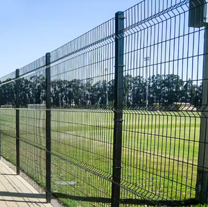 Yüksek kaliteli galvanizli Metal PVC kaplı 3d bükme kavisli bahçe çiftlik kaynaklı tel örgü Panel eskrim - Product Image 5