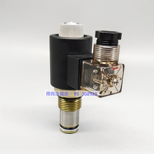 โซลินอยด์วาล์ว Longerfa LSV12-21 24V DC 10-50 บาร์ วาล์วควบคุมทิศทางน้ำมันไฮดรอลิกแบบสองทาง - Product Image 4