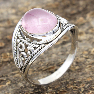 Anillo Ovalado Grabado Vintage para Mujer, Geométrico, Minimalista, para Uso Diario - Product Image 1
