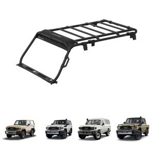 Kit de module de porte-bagages en alliage d'aluminium URNIETA pour <span class=keywords><strong>OLIVER</strong></span> pour Land Cruiser, plateforme de toit tout-terrain à faible bruit de vent - Product Image 1