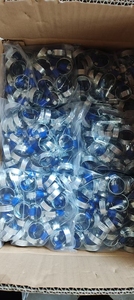 Abrazadera de Bloqueo para Tuberías Tipo Británico de Hierro Galvanizado con Carcasa Remachada y Accionamiento de Tornillo Sin Fin - Product Image 6