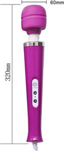 Ci ricarica massaggiatore corpo magico massaggiatore personale bacchetta con cordino EU/UK elettrico Wand vibratore per il rilassamento muscolare - Product Image 4