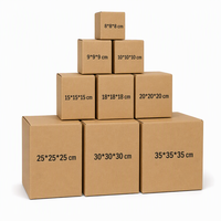 Boîte en carton ondulé robuste pour produits agricoles, fruits de la chaîne du froid, livraison express et usage industriel