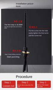 Perno de Expansión Reutilizable para Perforación de Pozos de <span class=keywords><strong>Agua</strong></span>, Soporte de Perforación de Tres Piezas, Pernos de Expansión, Perno de Fijación para Broca de Diamante - Product Image 4