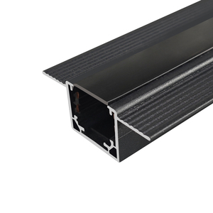 Intérieur 1m 1.5m 2m <span class=keywords><strong>3m</strong></span> DC48V encastré LED éclairage linéaire piste aimant intégré extrusion aluminium LED piste magnétique <span class=keywords><strong>rail</strong></span> - Product Image 4