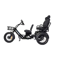 Moto tout-terrain électrique puissante de 750 W, tricycle tout-terrain, autonomie de 200 km, tricycle tout-terrain noir, Surron Ultra Bee, vitesse de 35 km/h