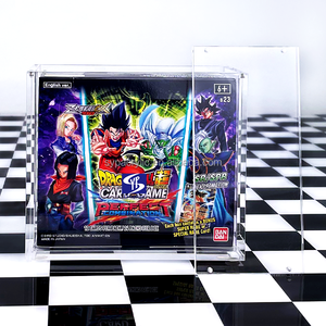 SYP Venta al por Mayor: Estuche Acrílico Transparente para BANDAI <span class=keywords><strong>Super</strong></span> <span class=keywords><strong>Dragon</strong></span> <span class=keywords><strong>Ball</strong></span> Heroes Extra Booster Pack 3 con Tapa Magnética Fuerte - Product Image 1