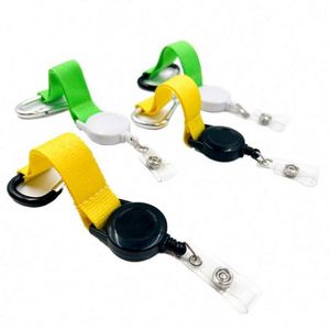 Porte-rouleau rétractable robuste avec porte-clés pour porte-badges et porte-cartes d'identité – Offre Spéciale - Product Image 5