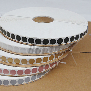 <b>Scratch</b> Off Sticker Round 20mm PET Anti-Counterfeit Label for Game Card Password Recharge Commercial Promotion - Product Image 5