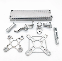 Componenti Meccanici di Precisione Lavorati con EDM a Filo CNC di Grado Medicale, Alluminio Anodizzato e Acciaio Inossidabile Personalizzati