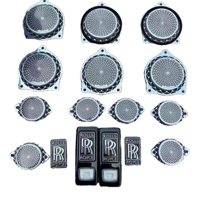 Rolls-Royce Horn Cover Silver Black con High Horn Cover Phantom of <span class=keywords><strong>Gust</strong></span> Se puede actualizar la versión BB de Theblack Logo 51467487807 - Product Image 2