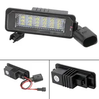 Luces LED de Matrícula de Coche 12V, Lámpara y Accesorios para Skoda Seat Leon Ibiza VW Golf 4 5 6 7 MK4 MK7 Passat CC Polo Scirocco