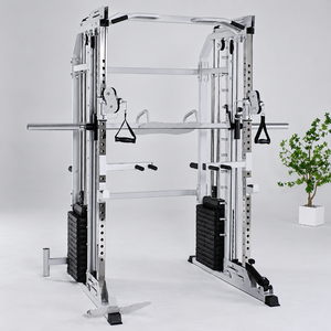 Commercial Smith Machine <strong>Multi</strong> Functional Trainer Heavy Duty Squat Rack with Cable for <strong>Gym</strong> and Professional Fitness Center - Product Image 6