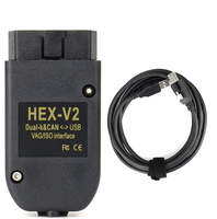 Interface VCDS VAGCOM 2026 VCDSCAN HEX V2 Mise à jour 25.3 pour VW, AUDI, Skoda, Seat – Outils de diagnostic automobile multilingues