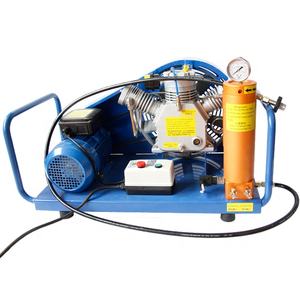 Taşınabilir elektrikli hava pompası yüksek basınçlı solunum hava dalış kompresörü 300bar satılık - Product Image 2
