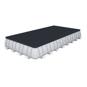 Bộ Bể Bơi Khung Thép Hình Chữ Nhật Lớn 56623 31FT 9M Với Bơm Lọc Cát & Vỏ & Thang An Toàn - Product Image 3