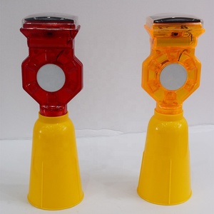 An Toàn Đường Bộ Linh Hoạt Năng Lượng Mặt Trời Nhấp Nháy Giao Thông Cone LED Cảnh Báo Giao Thông Cone Light - Product Image 3