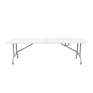 <span class=keywords><strong>Table</strong></span> <span class=keywords><strong>pliante</strong></span> en plastique de 240cm de <span class=keywords><strong>8</strong></span> pieds de long pour événements et fêtes Mobilier d'extérieur léger pour <span class=keywords><strong>8</strong></span> <span class=keywords><strong>personnes</strong></span> - Product Image 6