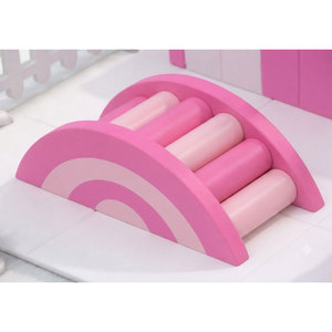 Juego de bloques de construcción de plástico rosa de alta calidad para área de juegos interior - Product Image 2