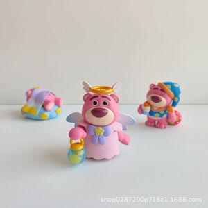 Serie Dream 2a Generazione, 6 Stili, Orsetto Fragola con Cacca, Scatola a Sorpresa in PVC, Ornamenti Decorativi per <span class=keywords><strong>Live</strong></span>-Stream, per Età 8-13 - Product Image 5