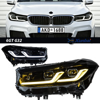 Ensemble de phares avant à LED modifiés pour BMW Série 6 GT G32 2017-2020, phare Golden Eye, pièces d'éclairage automobile